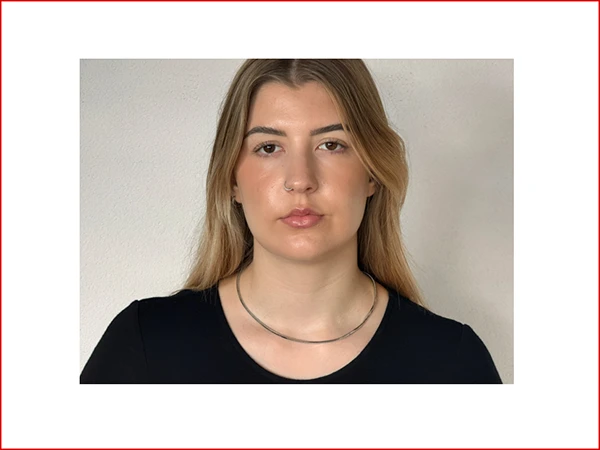 Beispiel: zu nah fotografiert